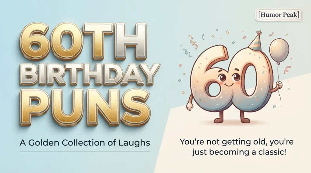 60th birthday puns