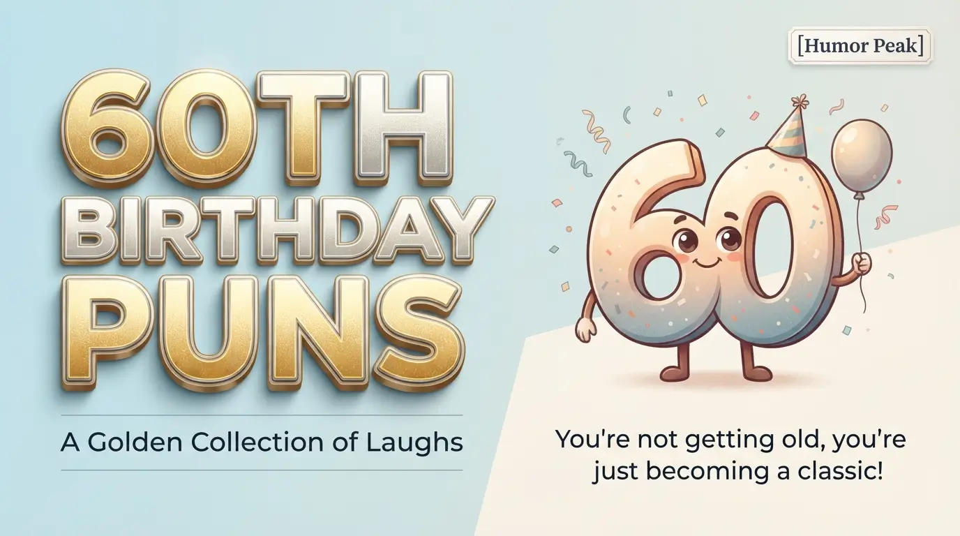 60th birthday puns