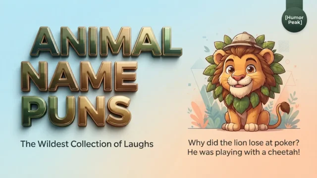 animal name puns