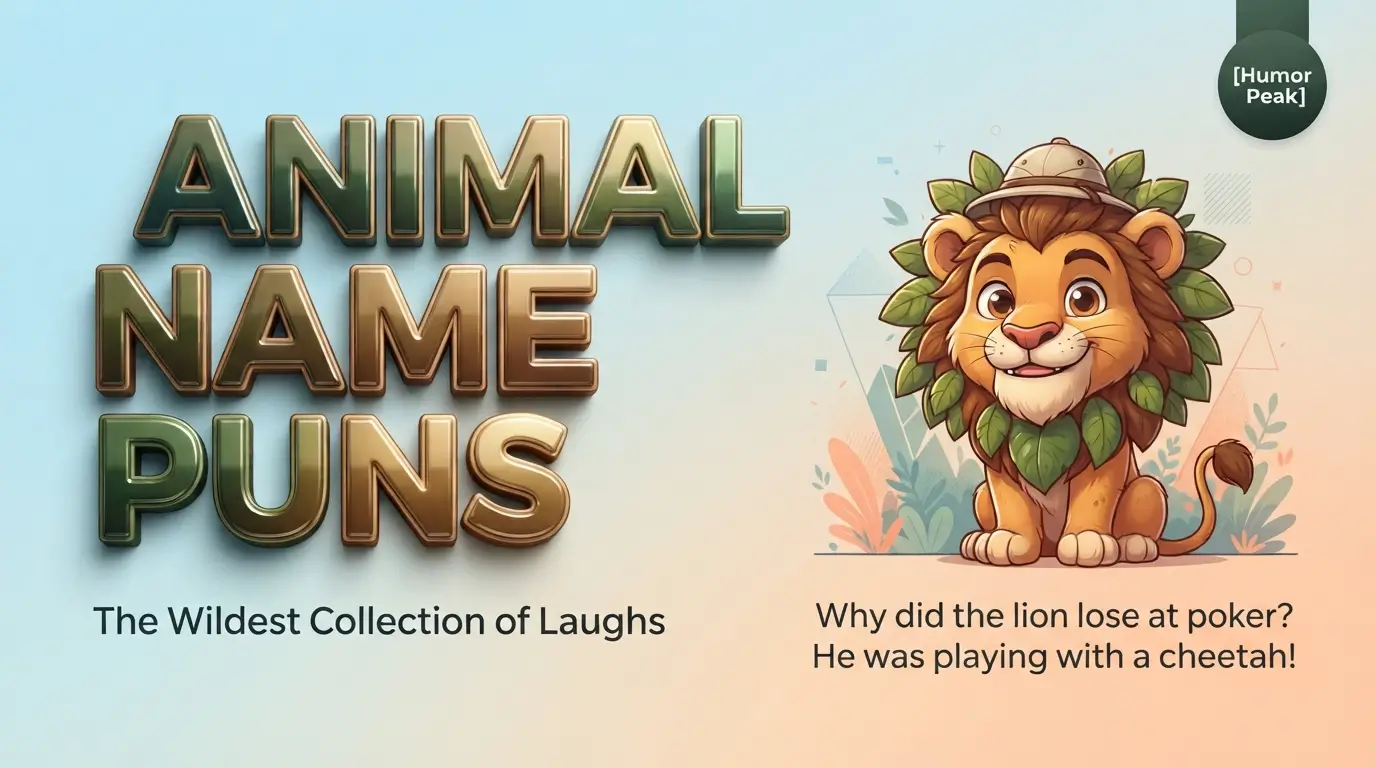 animal name puns