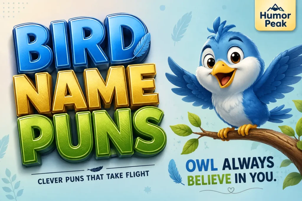bird name puns