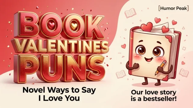 book valentines puns