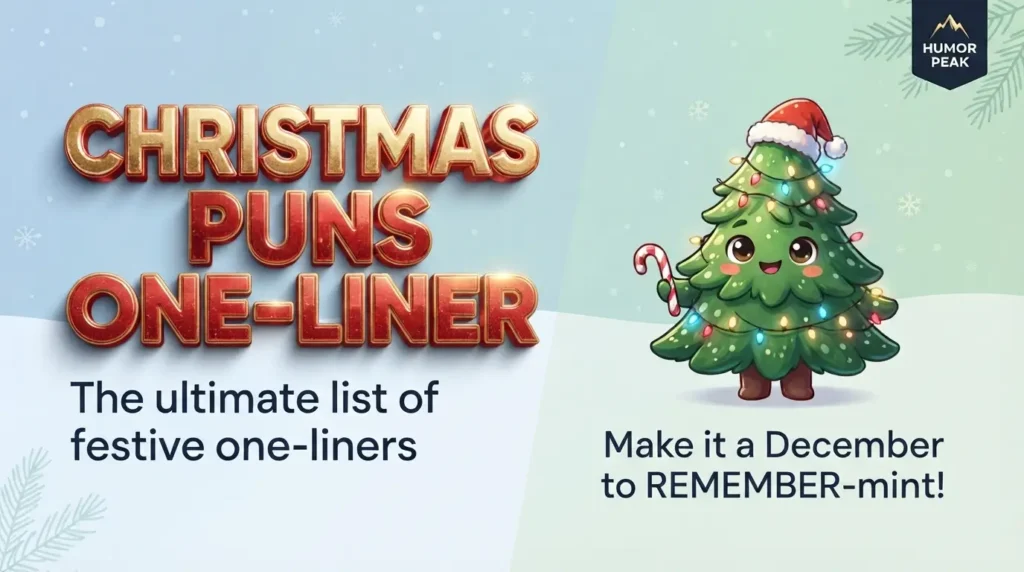 christmas puns one liner