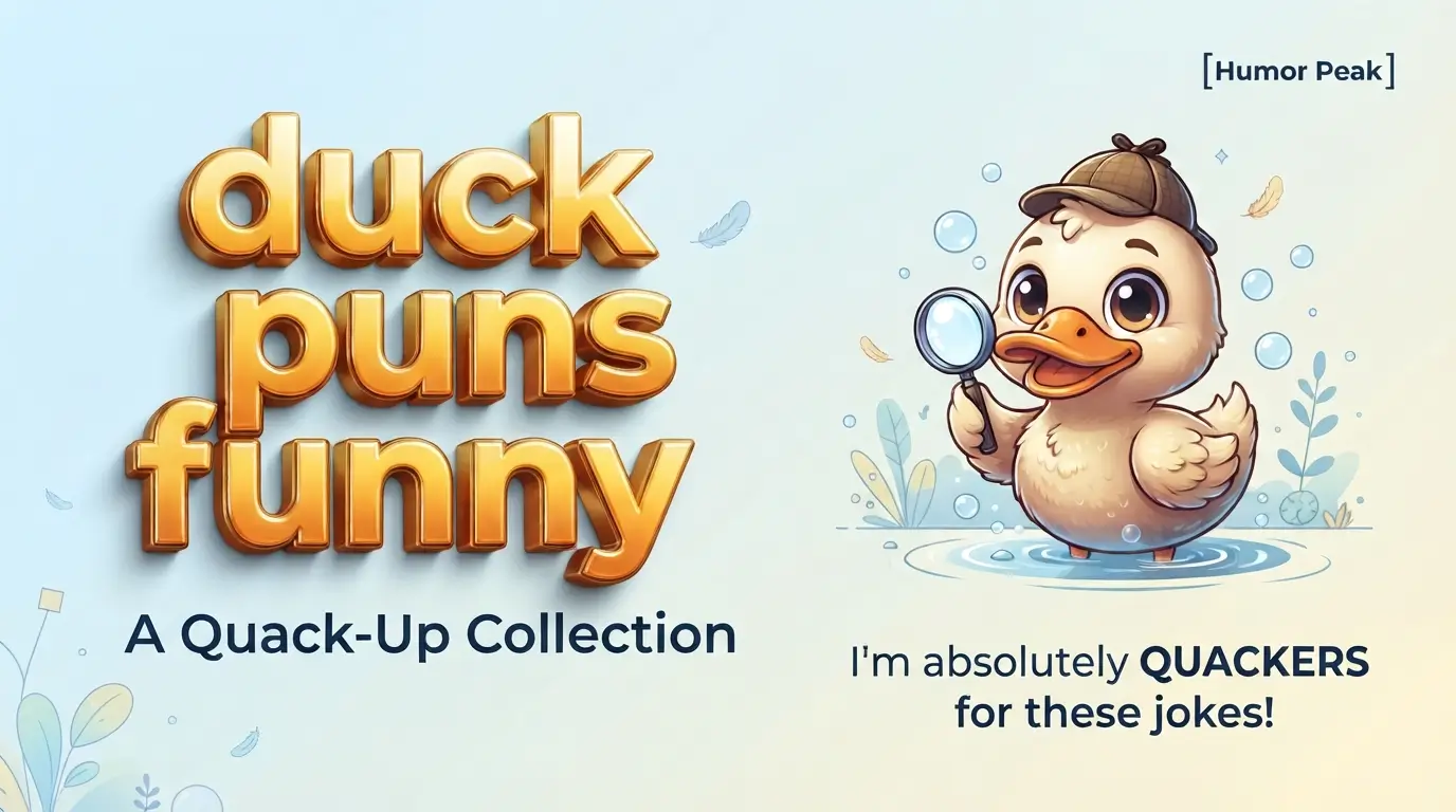 duck puns funny