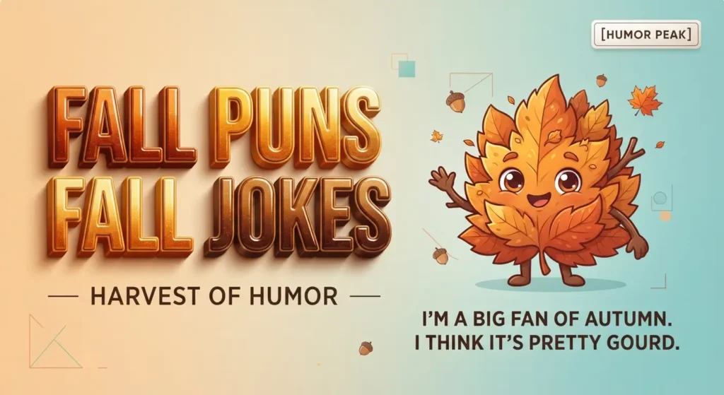 fall puns fall jokes