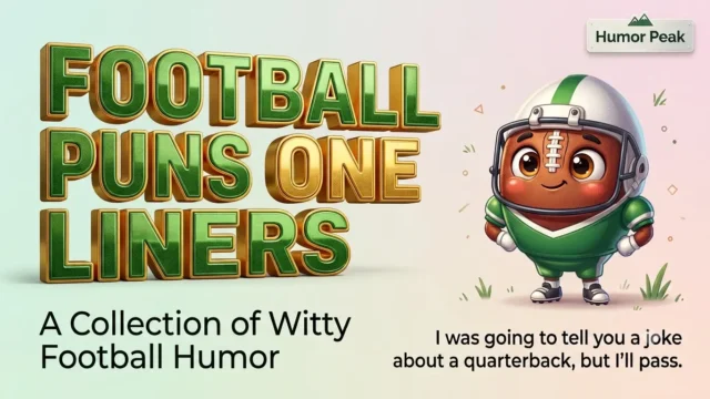 football puns one liners