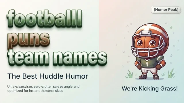 football puns team names