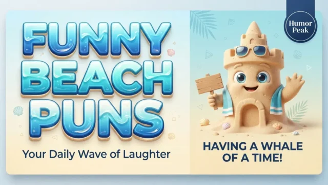 funny beach puns