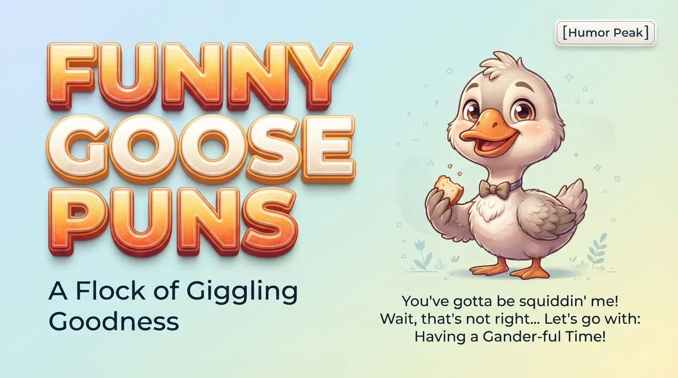 funny goose puns