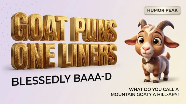 goat puns one liners