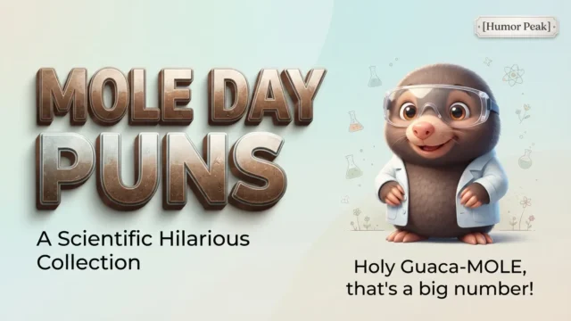 mole day puns