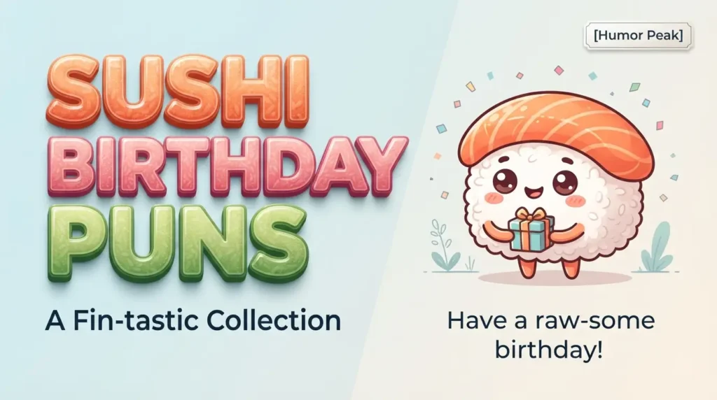 sushi birthday puns