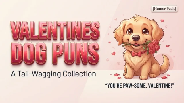 valentines dog puns