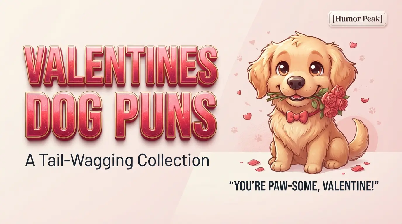 valentines dog puns