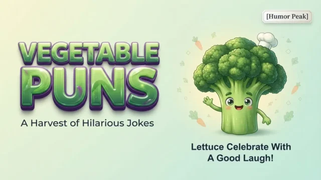 vegetables puns