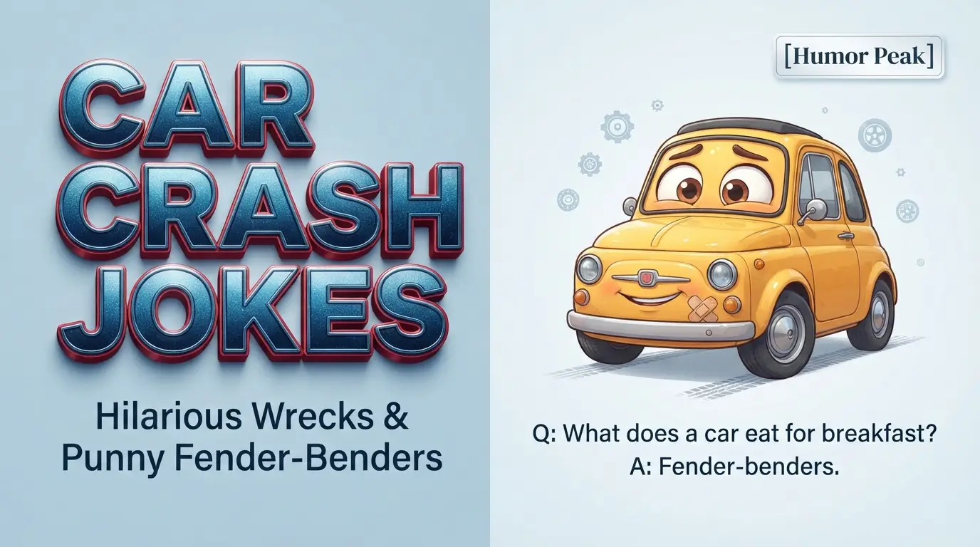 car crash jokes