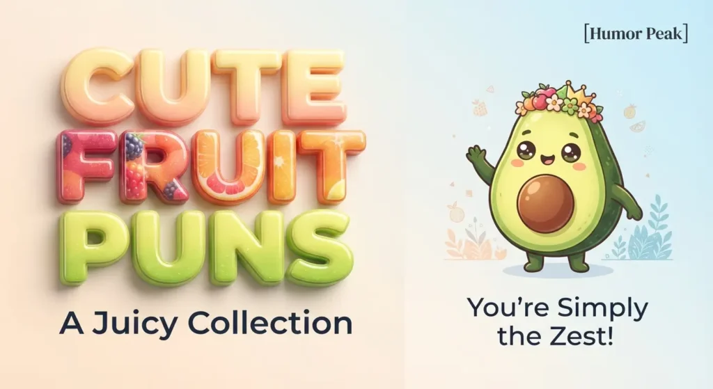 cute fruit puns