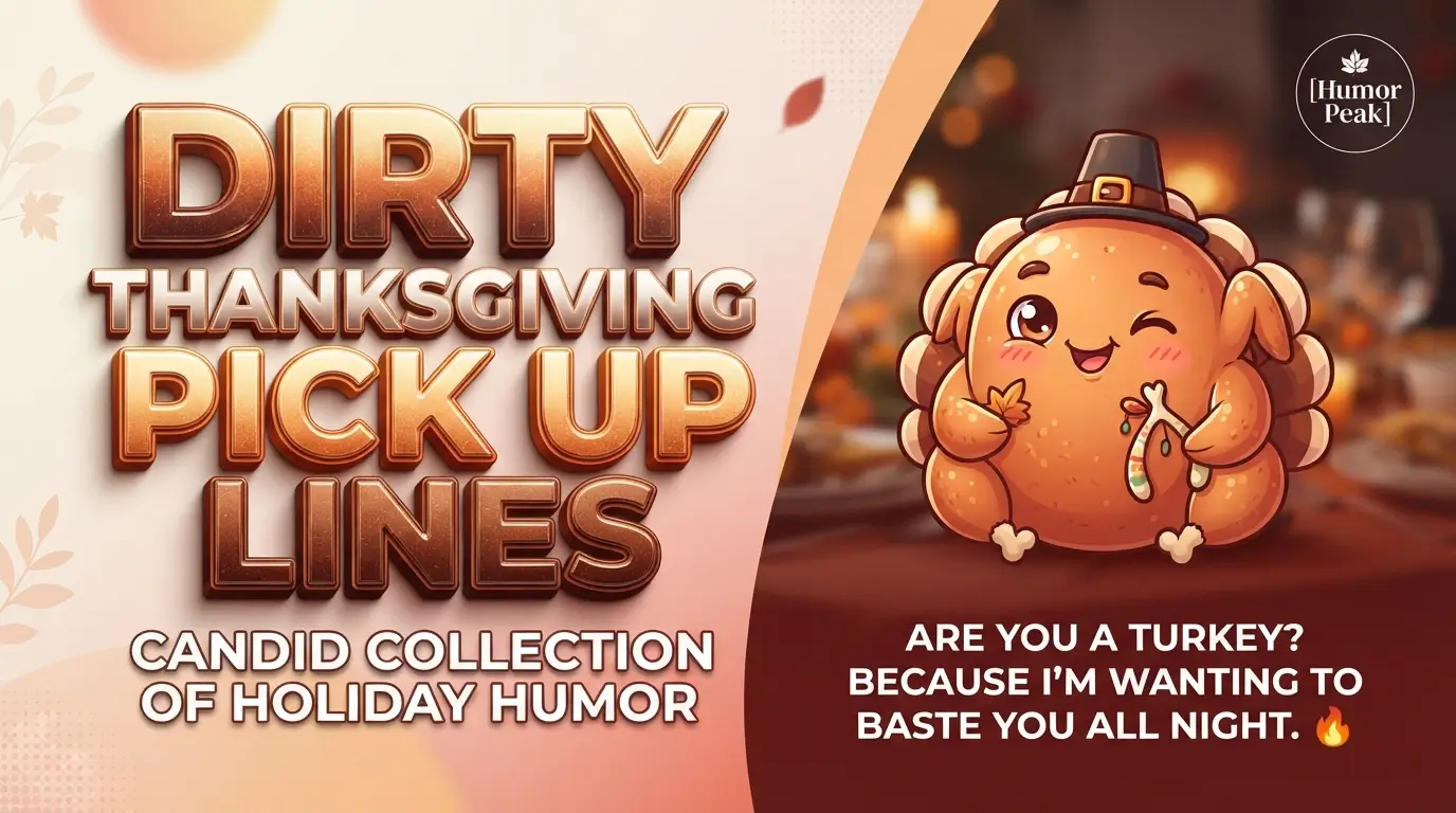 dirty thanksgiving pick up lines