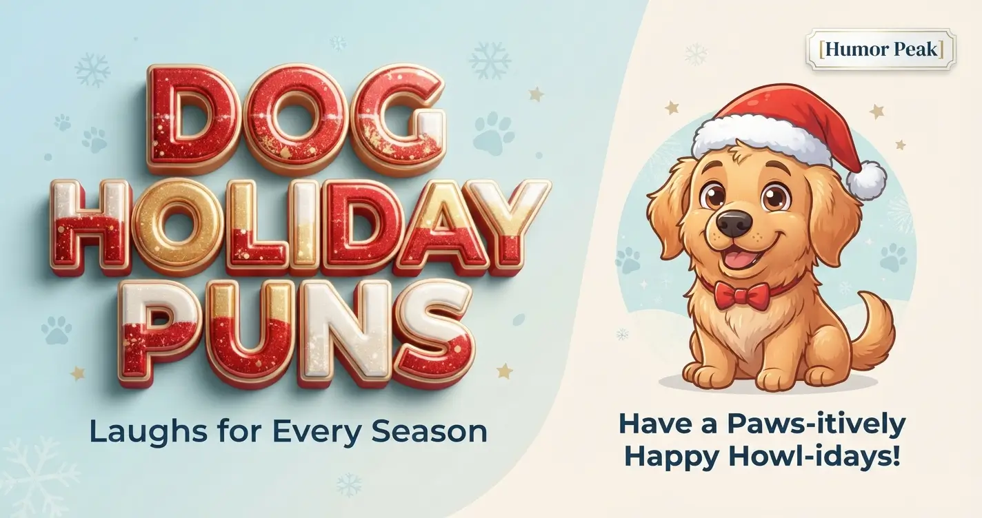 dog holiday puns