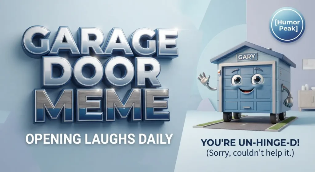 garage door meme
