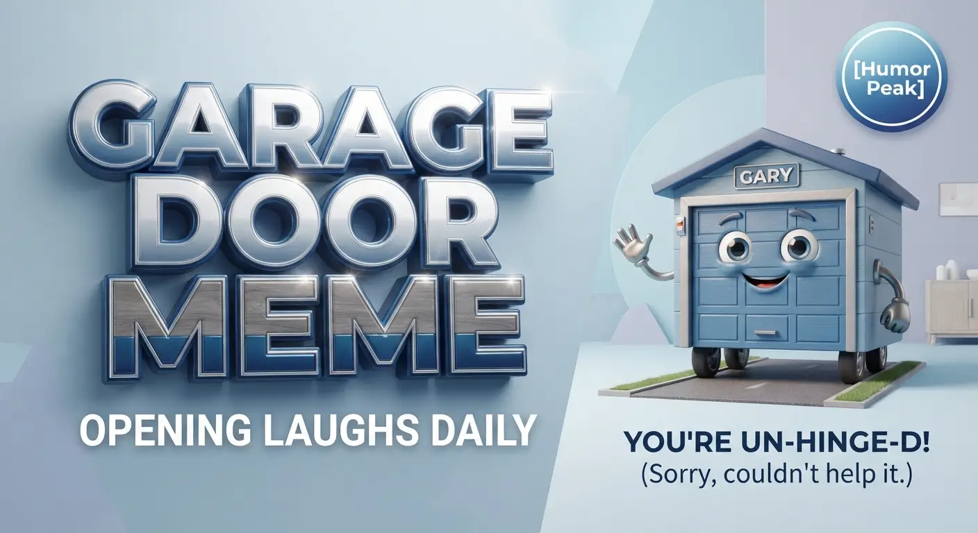 garage door meme