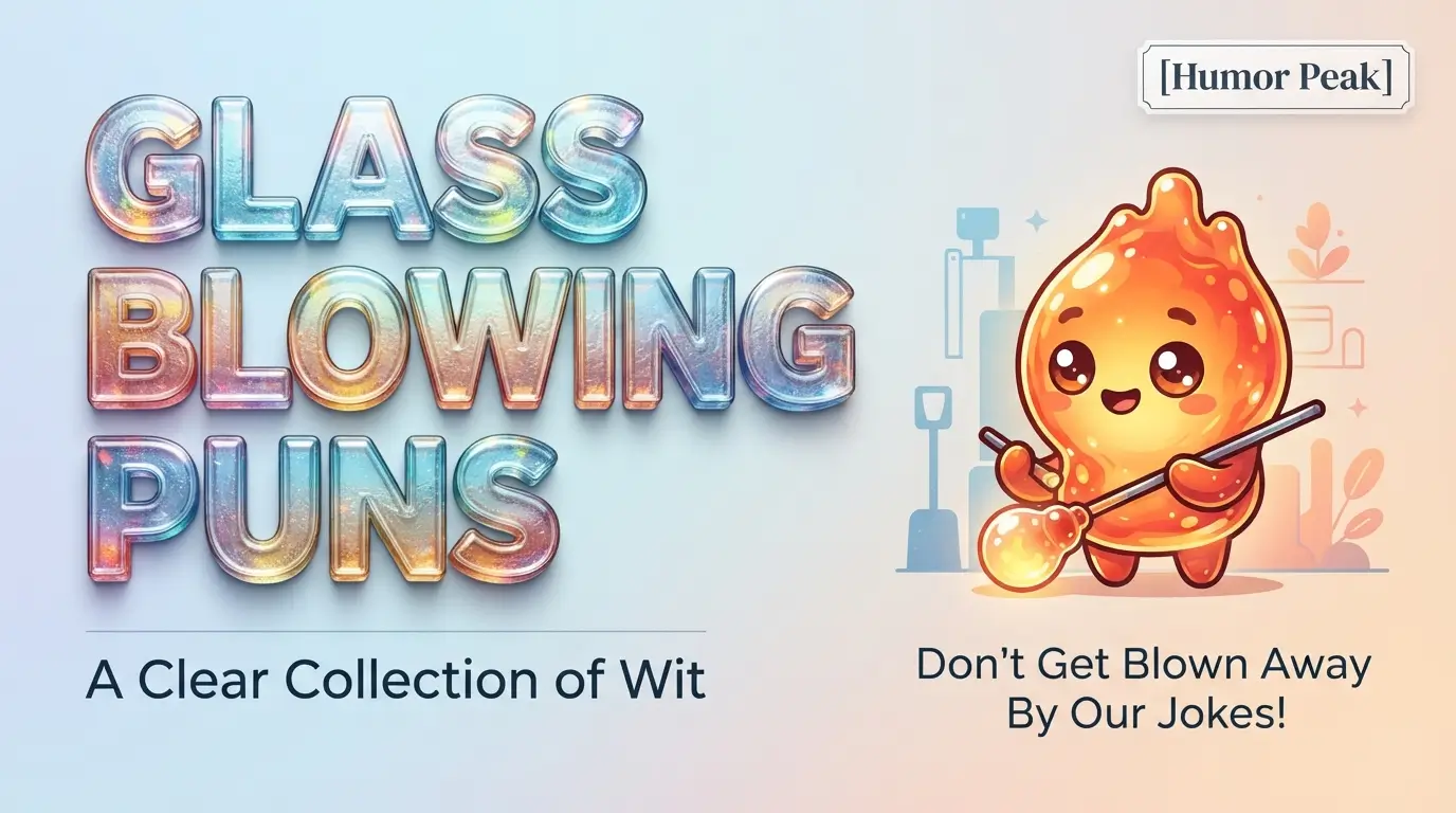 glass blowing puns