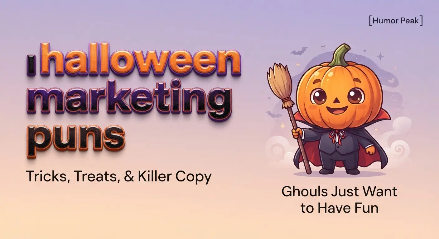 halloween marketing puns