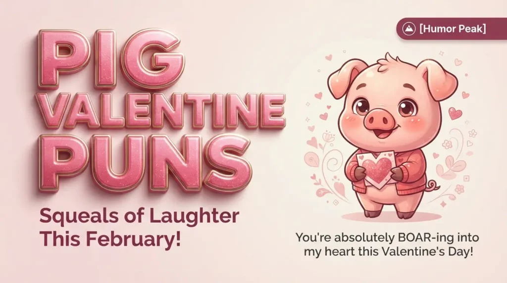 pig valentine puns