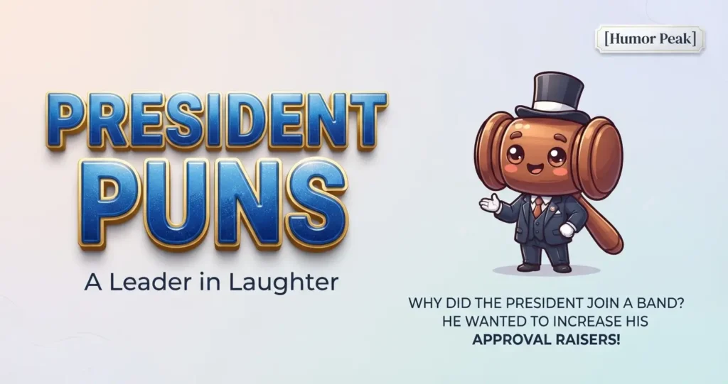 president puns