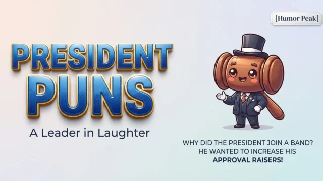 president puns