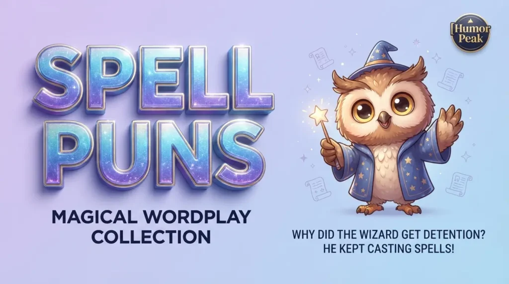 spell puns
