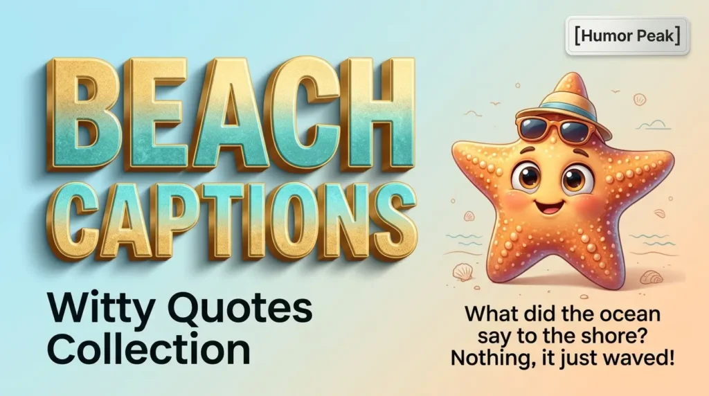 beach captions
