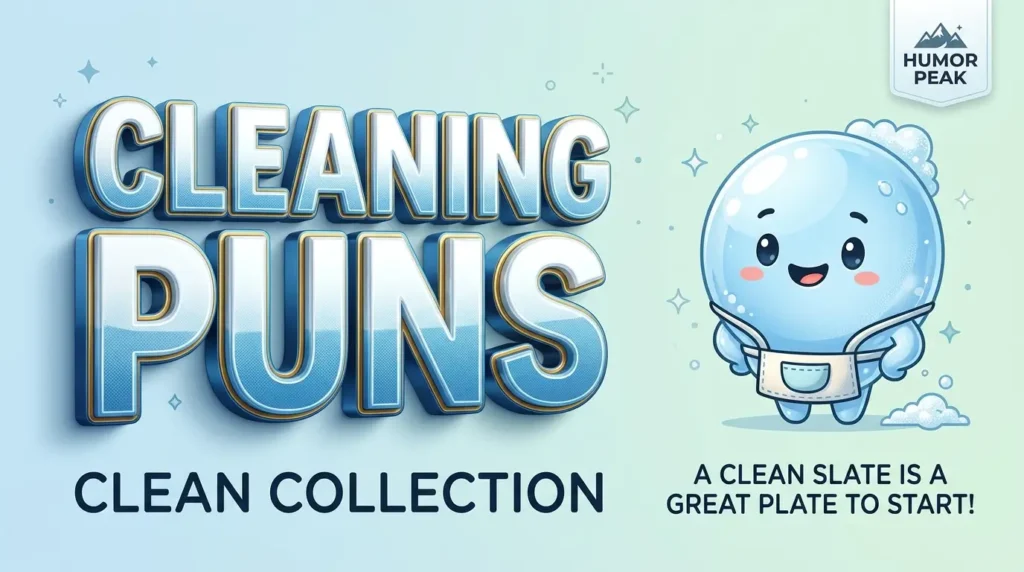 cleaning puns