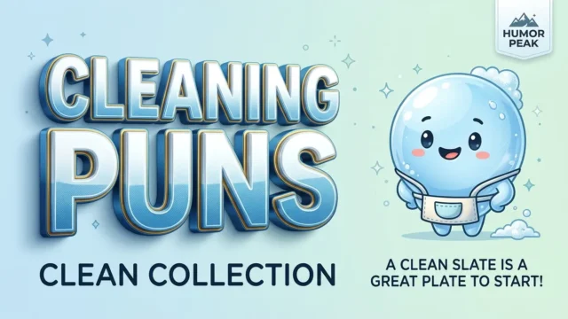cleaning puns