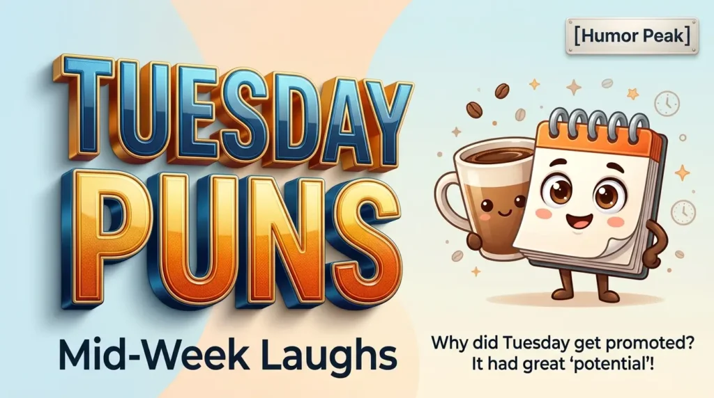 tuesday puns